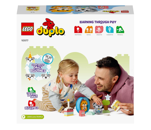 LEGO DUPLO 10977 Mój pierwszy szczeniak i kotek z odgłosami - 1040652 - zdjęcie 9